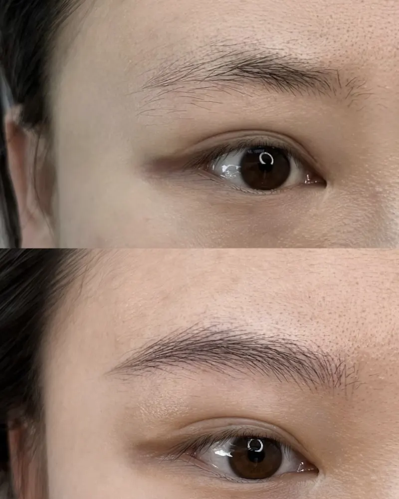 蒲欣老师野生眉案例 1